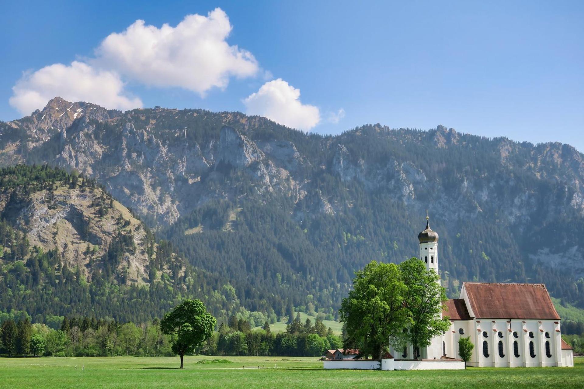 Chalet Im Haus Schlossblick 福森 外观 照片