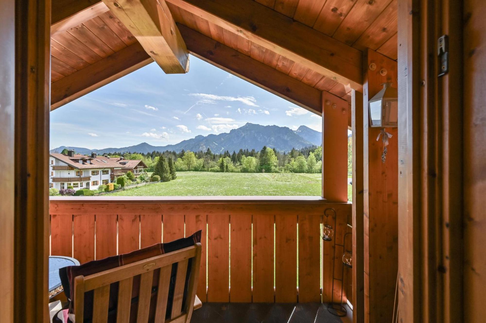 Chalet Im Haus Schlossblick 福森 外观 照片