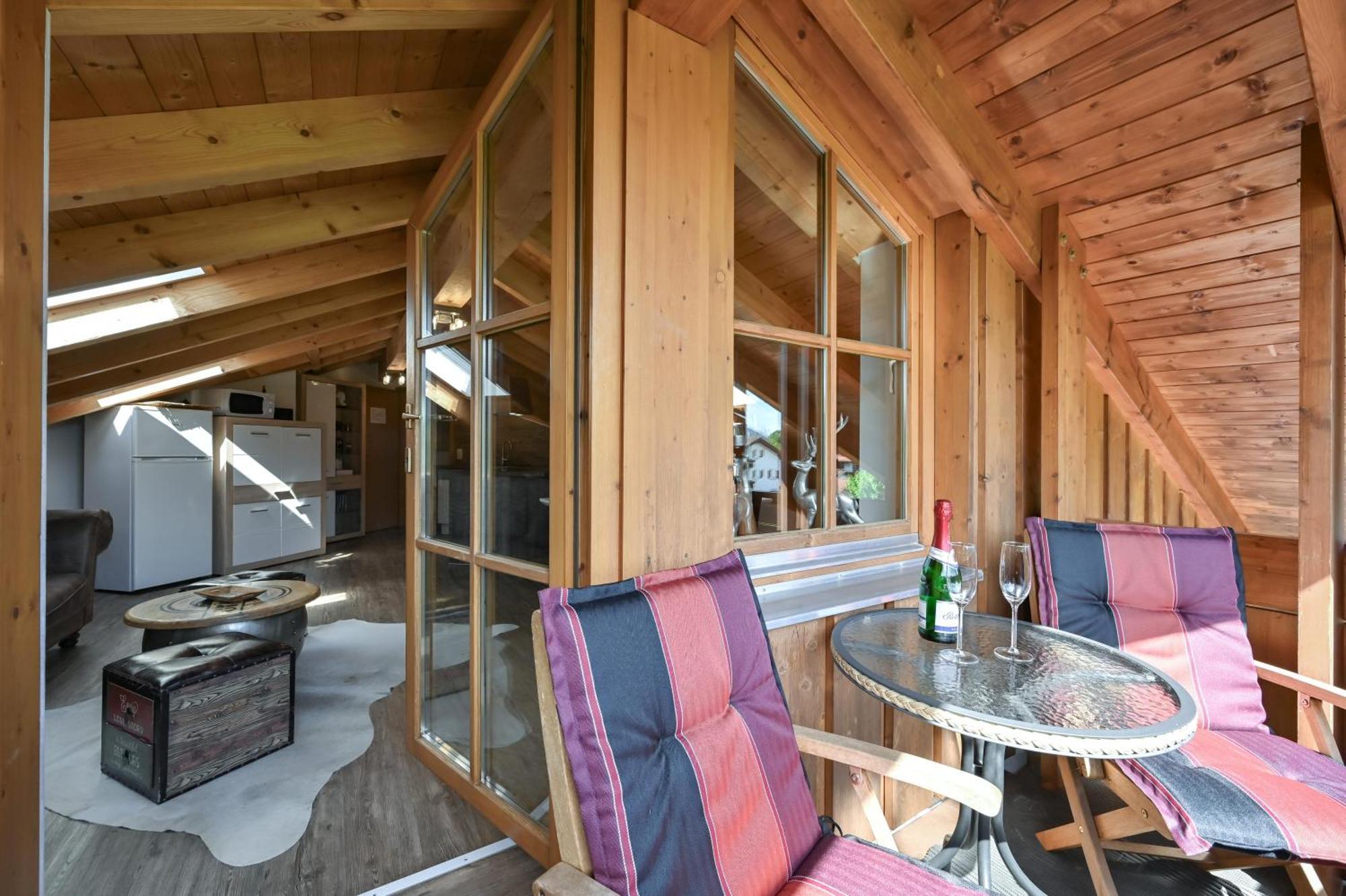 Chalet Im Haus Schlossblick 福森 外观 照片